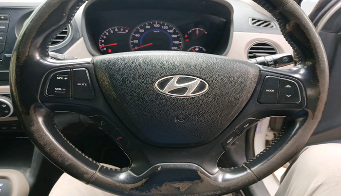 2015 Hyundai Grand i10 ASTA AT 1.2 KAPPA VTVT, Petrol, Automatic, 54,855 km, interior