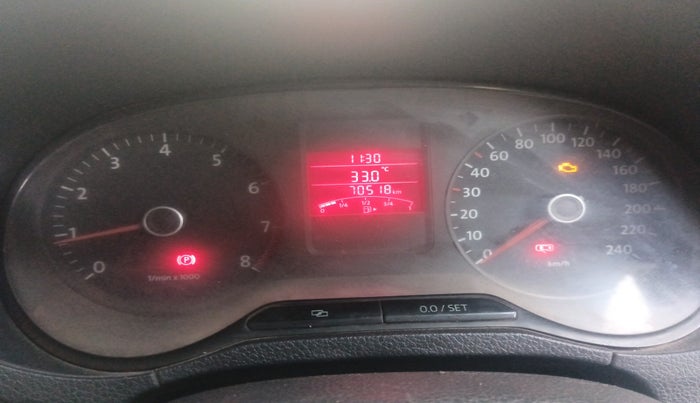 2013 Volkswagen Polo COMFORTLINE 1.2L PETROL, Petrol, Manual, 2,41,630 km, interior