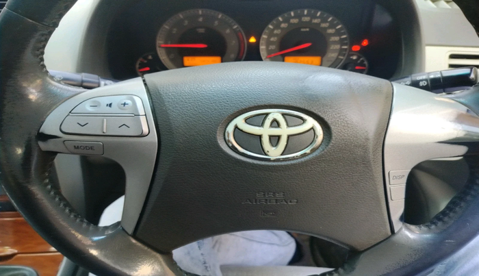 2011 Toyota Corolla Altis G PETROL, Petrol, Manual, 1,82,553 km, interior