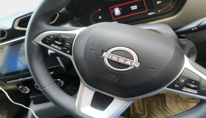 2025 Nissan MAGNITE N-Connecta B4D 1.0 Petrol AMT, Petrol, Automatic, 4,869 km, interior