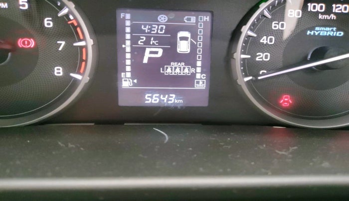 2024 Maruti BREZZA VXI AT SMART HYBRID, Petrol, Automatic, 5,643 km, interior