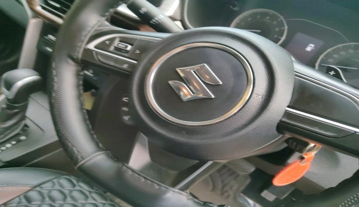 2024 Maruti BREZZA VXI AT SMART HYBRID, Petrol, Automatic, 5,643 km, interior