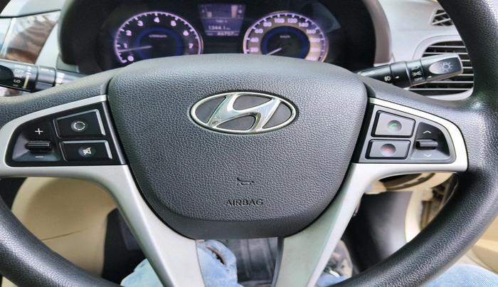 2012 Hyundai Verna FLUIDIC 1.6 VTVT SX, Petrol, Manual, 46,757 km, interior