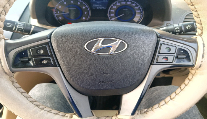 2016 Hyundai Verna 1.6 VTVT SX (O), Petrol, Manual, 57,677 km, interior