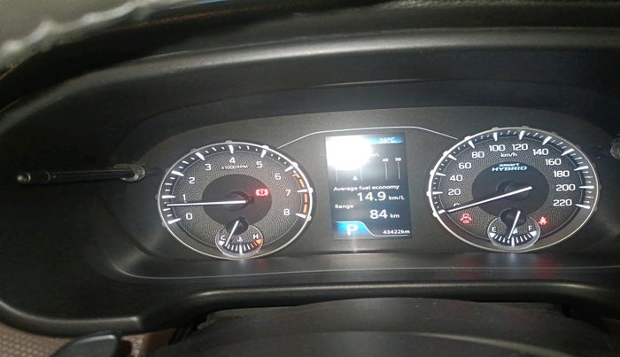 2022 Maruti BREZZA ZXI + AT SMART HYBRID, Petrol, Automatic, 43,422 km, interior