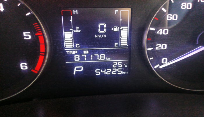 2016 Hyundai Creta SX PLUS AT 1.6 DIESEL, Diesel, Automatic, 54,225 km, interior