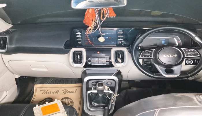 2021 KIA SONET HTX 1.0 IMT, Petrol, Manual, 73,836 km, interior