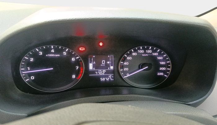 2016 Hyundai Creta SX PLUS 1.6 PETROL, Petrol, Manual, 58,727 km, interior