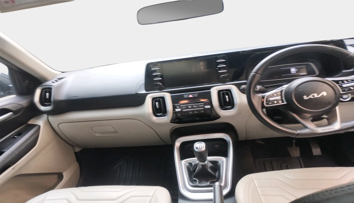 2022 KIA SONET HTX 1.0 IMT, Petrol, Manual, 37,988 km, interior