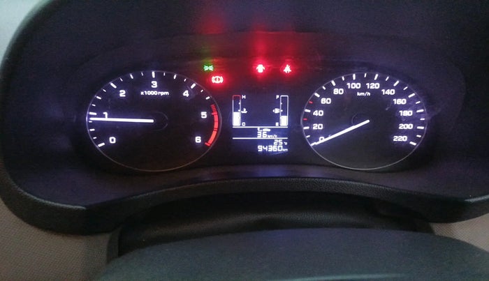 2016 Hyundai Creta SX 1.6 DIESEL, Diesel, Manual, 94,380 km, interior