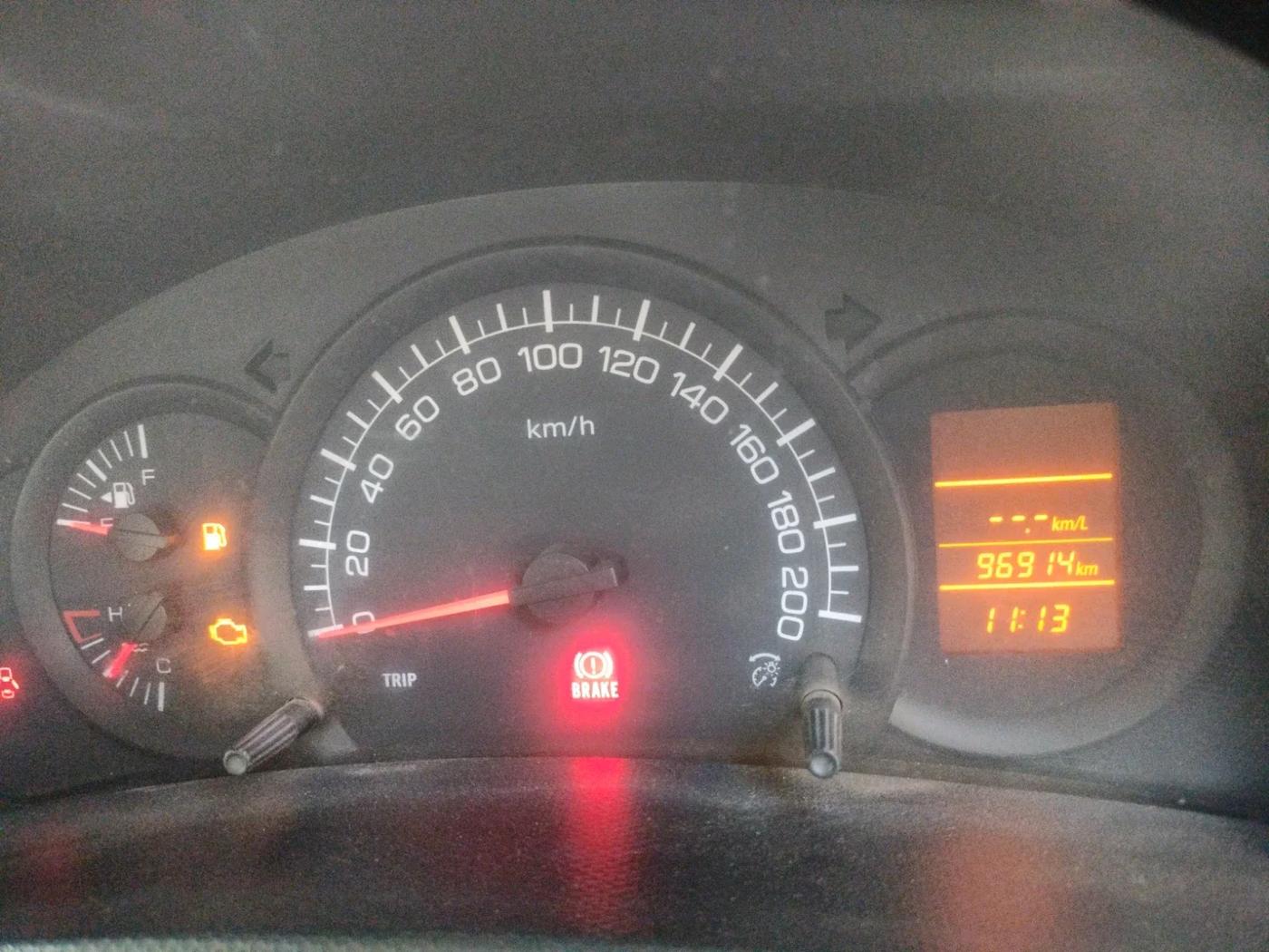 2013 Maruti Swift Dzire LXI, CNG, Manual, 96,914 km, interior