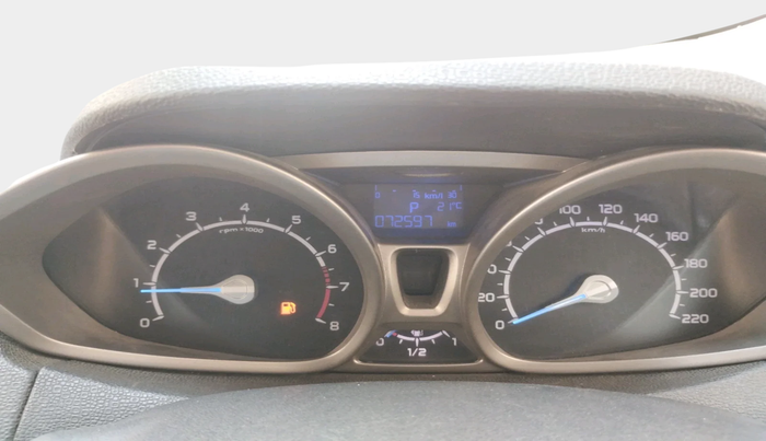 2013 Ford Ecosport TITANIUM 1.5L PETROL AT, Petrol, Automatic, 72,597 km, interior