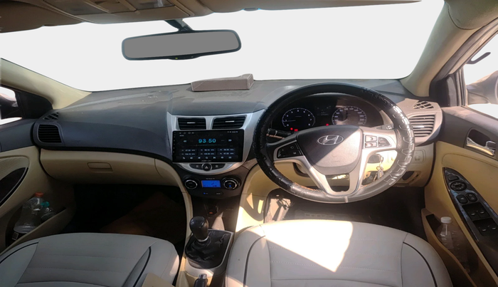 2013 Hyundai Verna FLUIDIC 1.6 VTVT SX, Petrol, Manual, 67,640 km, interior