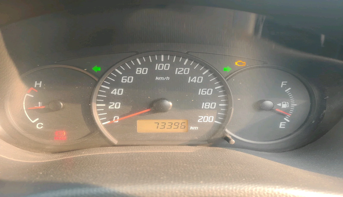 2011 Maruti Swift Dzire LXI, Petrol, Manual, 73,396 km, interior