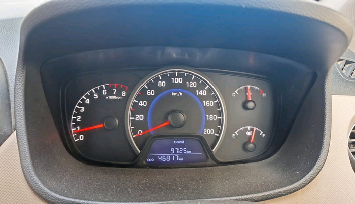 2016 Hyundai Grand i10 SPORTZ 1.2 KAPPA VTVT, Petrol, Manual, 46,817 km, interior