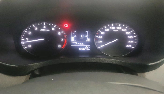 2016 Hyundai Creta S 1.6 PETROL, Petrol, Manual, 1,03,643 km, interior