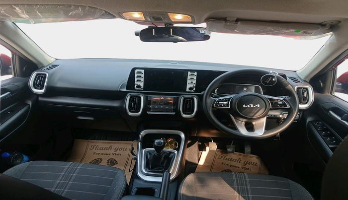 2024 KIA SONET HTK (O) 1.2 Petrol MT, Petrol, Manual, 12,443 km, interior