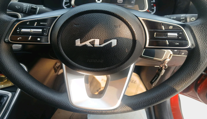 2024 KIA SONET HTK (O) 1.2 Petrol MT, Petrol, Manual, 12,443 km, interior