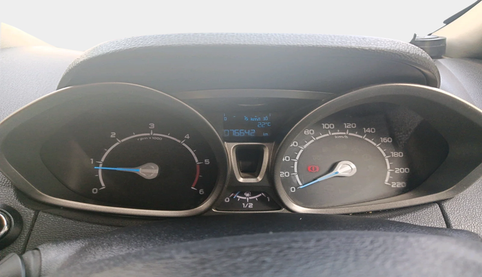 2017 Ford Ecosport TITANIUM 1.5L DIESEL, Diesel, Manual, 76,642 km, interior