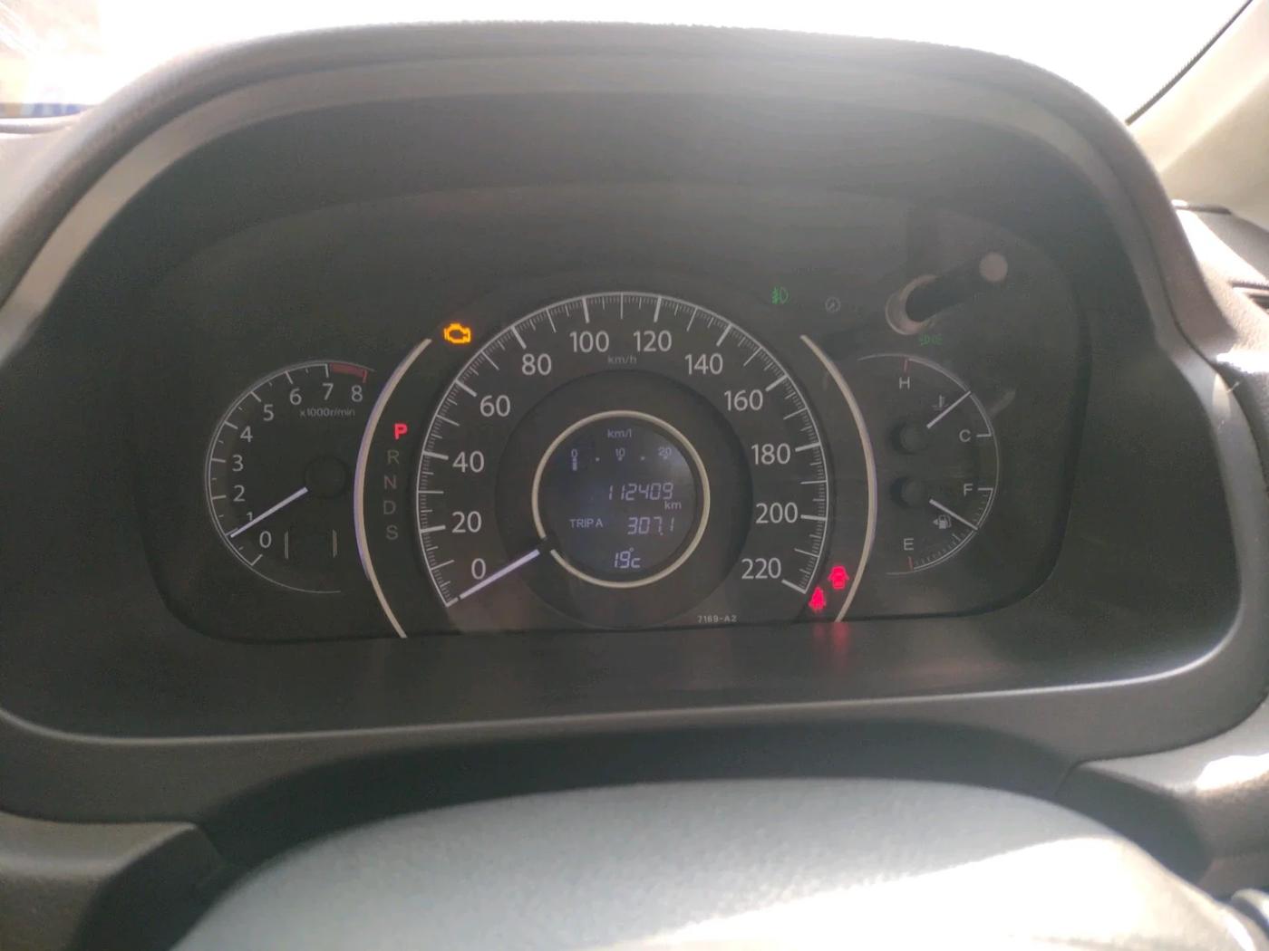 2014 Honda CRV 2.4 AWD AT, CNG, Automatic, 1,12,409 km, interior