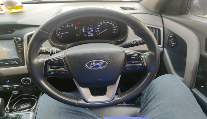 2017 Hyundai Creta SX PLUS AT 1.6 PETROL, Petrol, Automatic, 98,483 km, interior