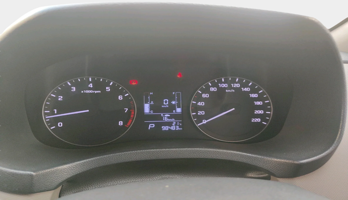 2017 Hyundai Creta SX PLUS AT 1.6 PETROL, Petrol, Automatic, 98,483 km, interior