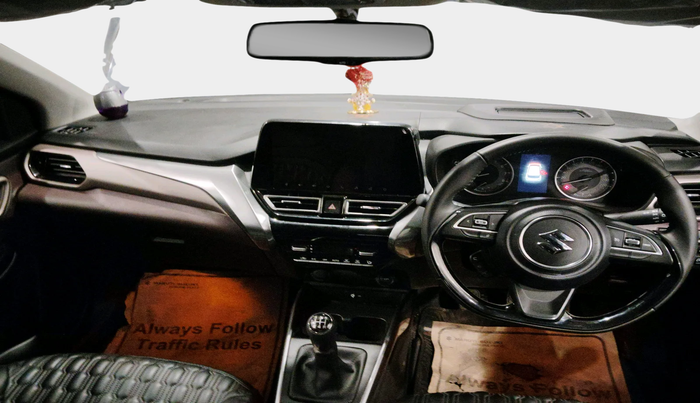 2025 Maruti FRONX ALPHA 1.0 TURBO MT, Petrol, Manual, 5,616 km, interior