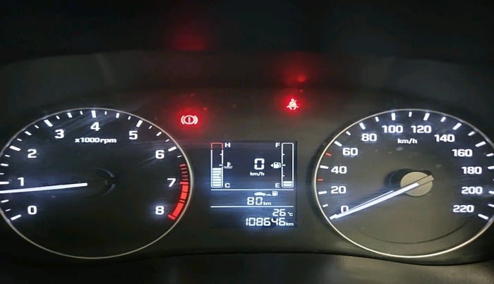 2019 Hyundai Creta E PLUS 1.6 PETROL, Petrol, Manual, 1,08,646 km, interior