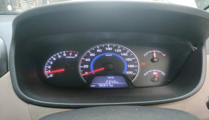 2014 Hyundai Grand i10 SPORTZ 1.2 KAPPA VTVT, Petrol, Manual, 76,947 km, interior