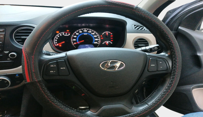 2016 Hyundai Grand i10 ASTA (O) 1.2 KAPPA VTVT, Petrol, Manual, 23,187 km, interior