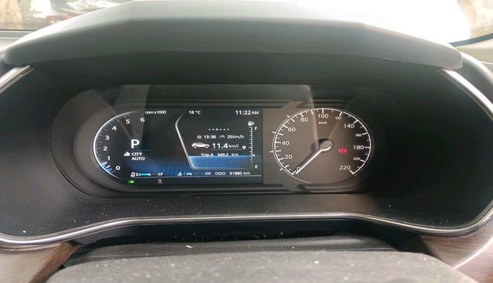 2021 Tata Harrier XZA PLUS 2.0L, Diesel, Automatic, 31,880 km, interior