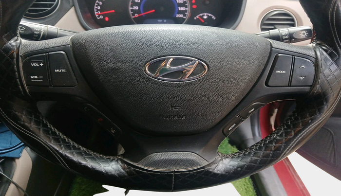 2017 Hyundai Grand i10 SPORTZ (O) 1.2 KAPPA VTVT, Petrol, Manual, 1,19,845 km, interior