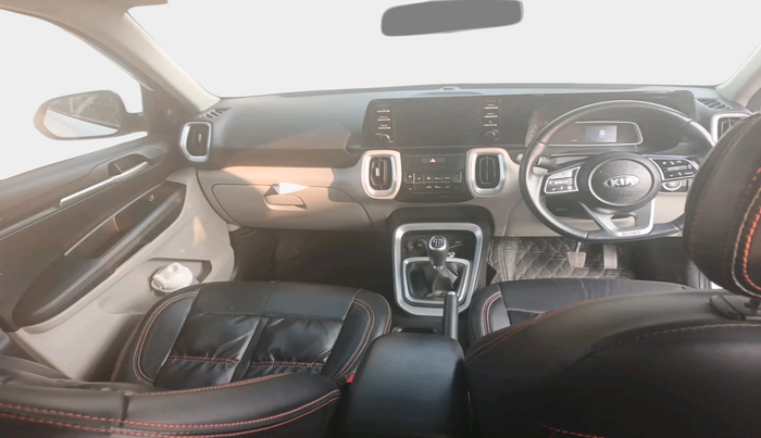 2020 KIA SONET HTX 1.0 IMT, Petrol, Manual, 23,610 km, interior