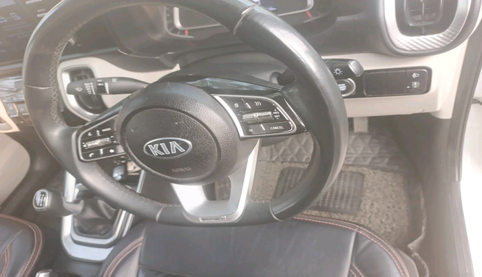 2020 KIA SONET HTX 1.0 IMT, Petrol, Manual, 23,610 km, interior