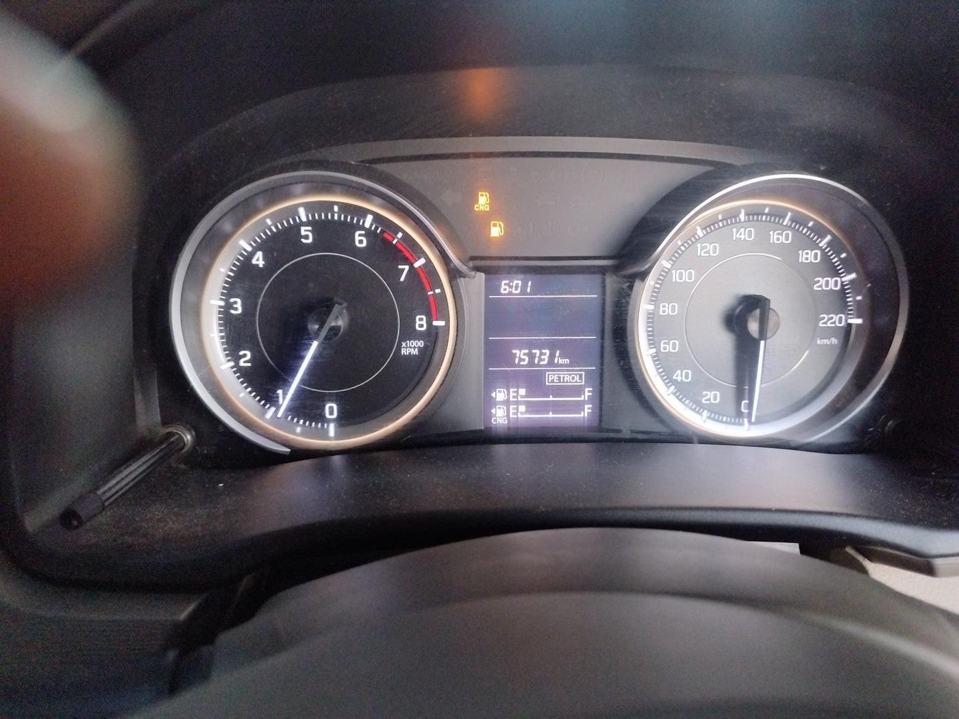 2022 Maruti Ertiga VXI CNG, Petrol, Manual, 75,731 km, interior
