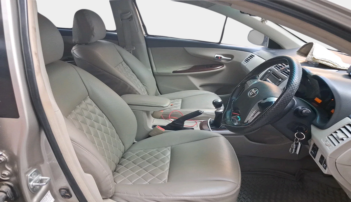 2012 Toyota Corolla Altis G PETROL, Petrol, Manual, 1,87,067 km, interior