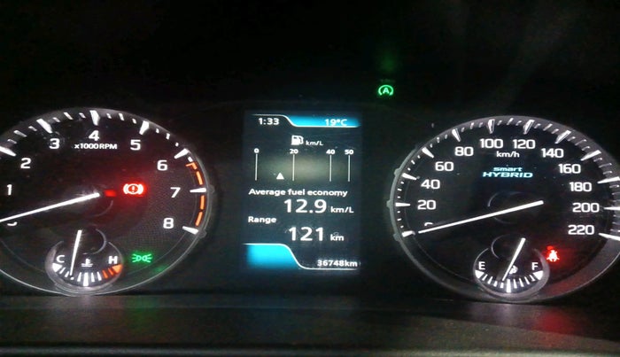 2022 Maruti BREZZA ZXI SMART HYBRID , Petrol, Manual, 36,748 km, interior