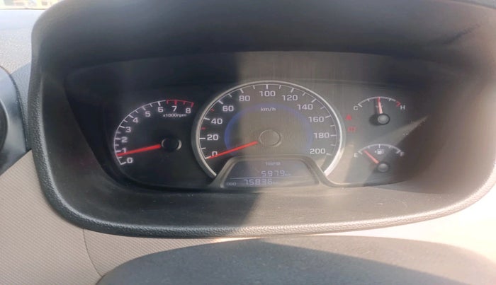 2017 Hyundai Grand i10 MAGNA 1.2 KAPPA VTVT, Petrol, Manual, 75,836 km, interior