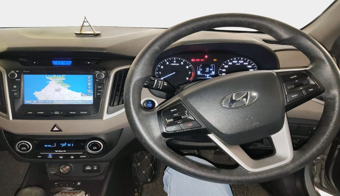 2017 Hyundai Creta SX PLUS 1.6 PETROL, Petrol, Manual, 20,993 km, interior