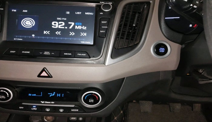 2017 Hyundai Creta SX PLUS 1.6 PETROL, Petrol, Manual, 20,993 km, interior