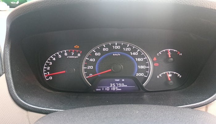 2017 Hyundai Grand i10 SPORTZ (O) 1.2 KAPPA VTVT, Petrol, Manual, 1,10,185 km, interior