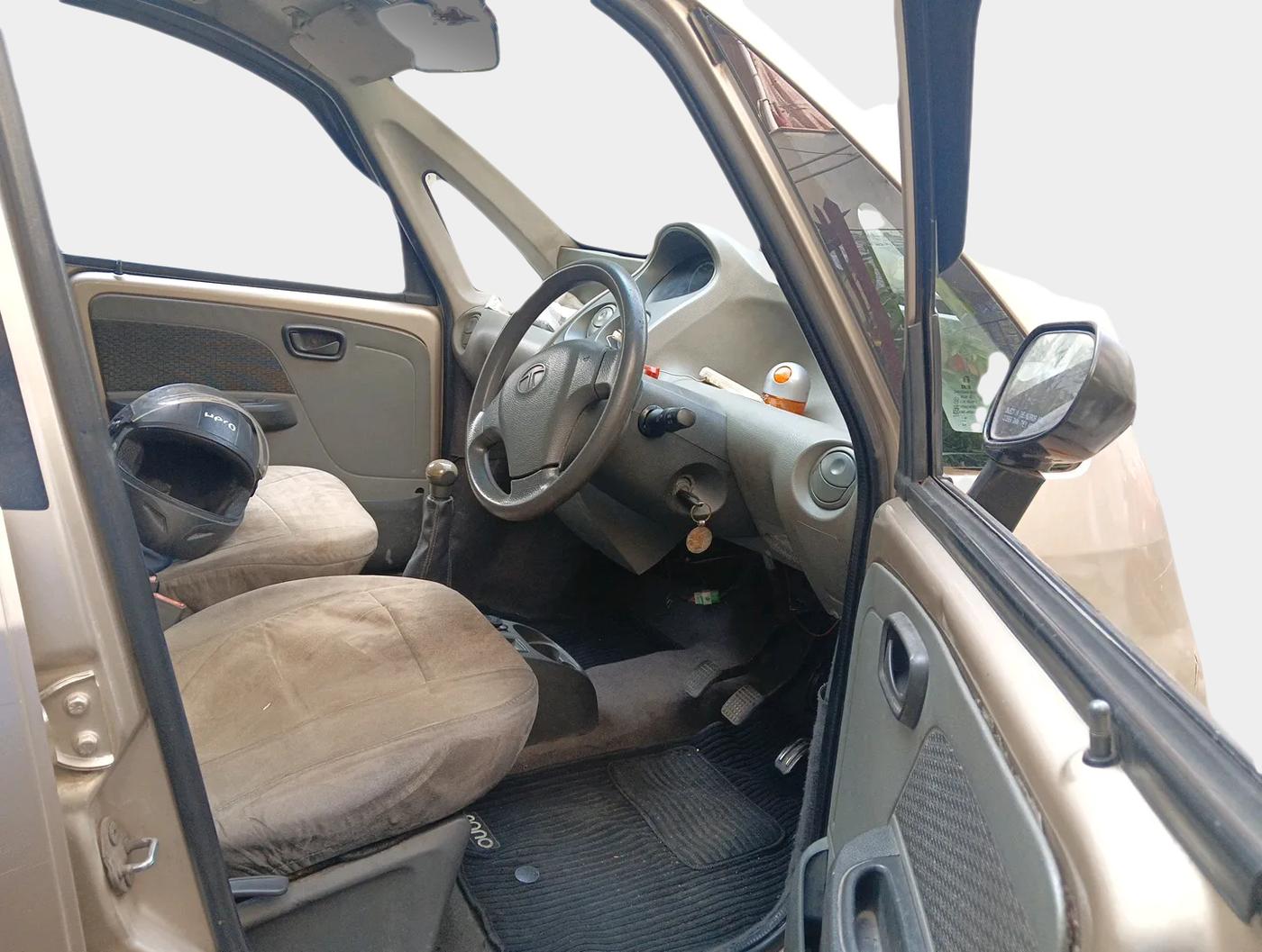 2010 Tata Nano LX, Petrol, Manual, 31,682 km, interior