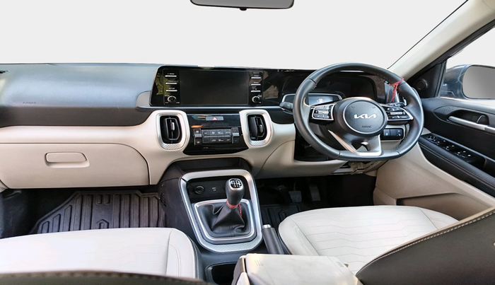 2023 KIA SONET HTX 1.0 TURBO PETROL IMT, Petrol, Manual, 20,696 km, interior