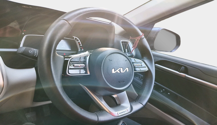 2023 KIA SONET HTX 1.0 TURBO PETROL IMT, Petrol, Manual, 20,696 km, interior