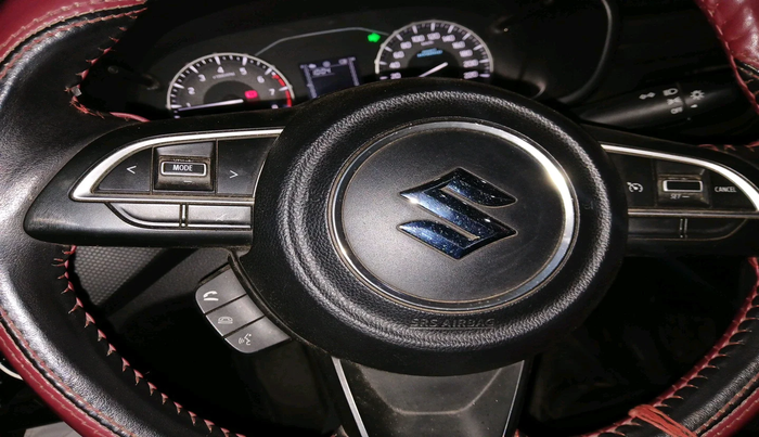 2023 Maruti BREZZA LXI SMART HYBRID, Petrol, Manual, 60,543 km, interior