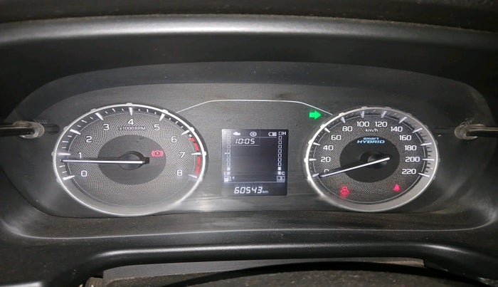 2023 Maruti BREZZA LXI SMART HYBRID, Petrol, Manual, 60,543 km, interior