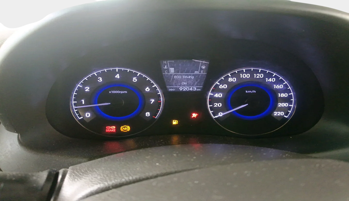 2013 Hyundai Verna FLUIDIC 1.6 VTVT SX, Petrol, Manual, 92,043 km, interior