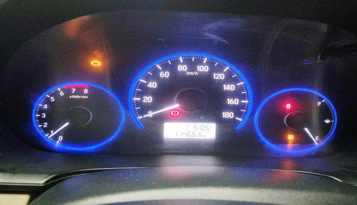 2017 Honda Amaze 1.2L I-VTEC S, Petrol, Manual, 1,15,000 km, interior