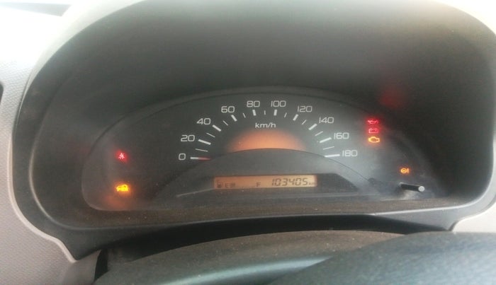 2013 Maruti Wagon R 1.0 LXI CNG, Petrol, Manual, 1,03,405 km, interior