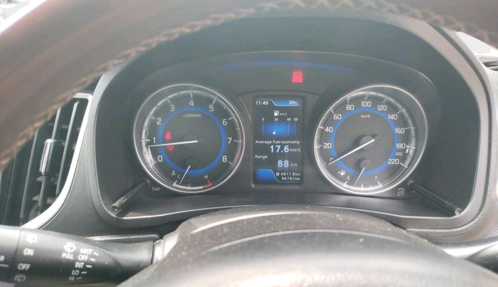 2020 Toyota Glanza G, Petrol, Manual, 96,781 km, interior